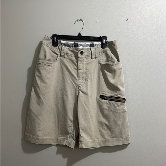 Lululemon Cadence Commute Tan Cargo Shorts 34 - Picture 1 of 8